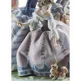 LLADRO' Scultura Tre Sorelle Edizione Limitata 35x34cm Porcellana