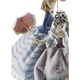 Lladró Scultura Tre Sorelle Edizione Limitata 35x34cm Porcellana