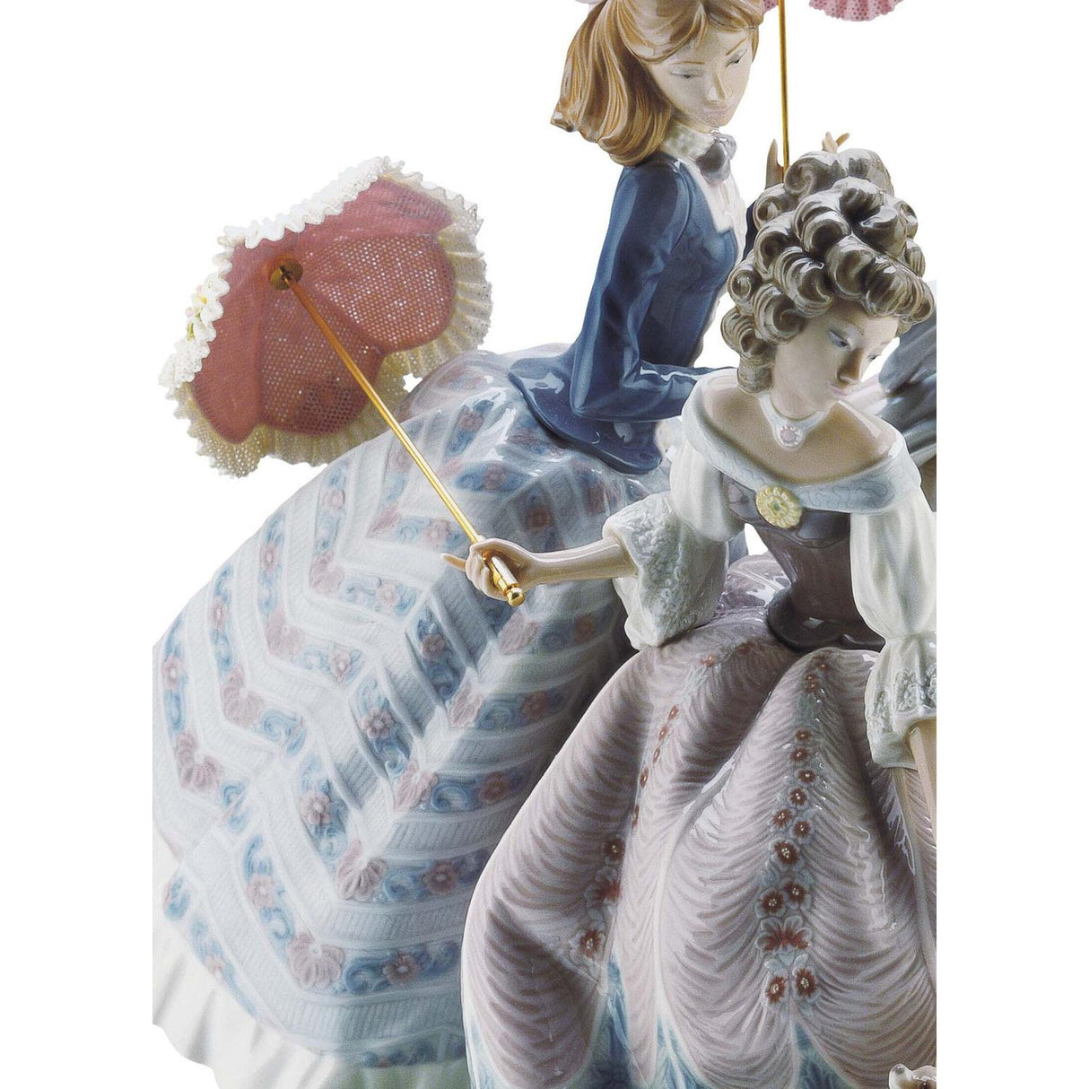 LLADRO' Scultura Tre Sorelle Edizione Limitata 35x34cm Porcellana