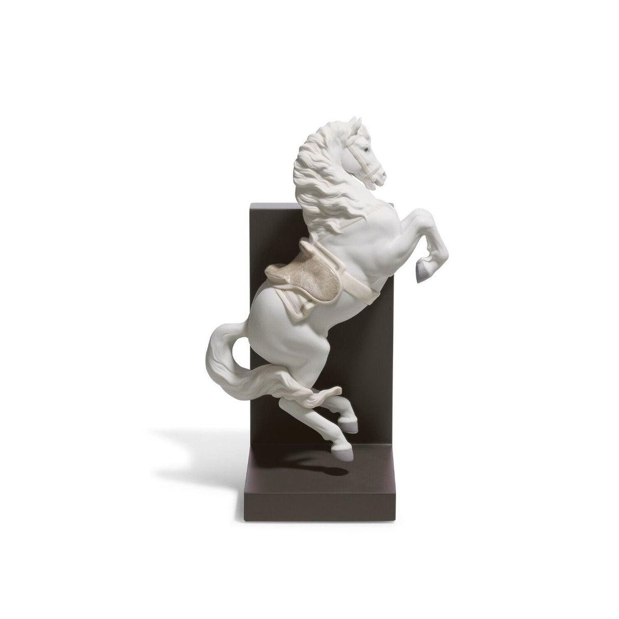 Lladró Figurina Cavallo in Courbette 33x22cm Porcellana