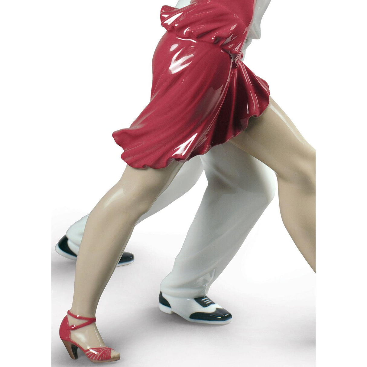 Lladró Figurina Coppia Salsa Edizione Limitata 35x21cm Porcellana