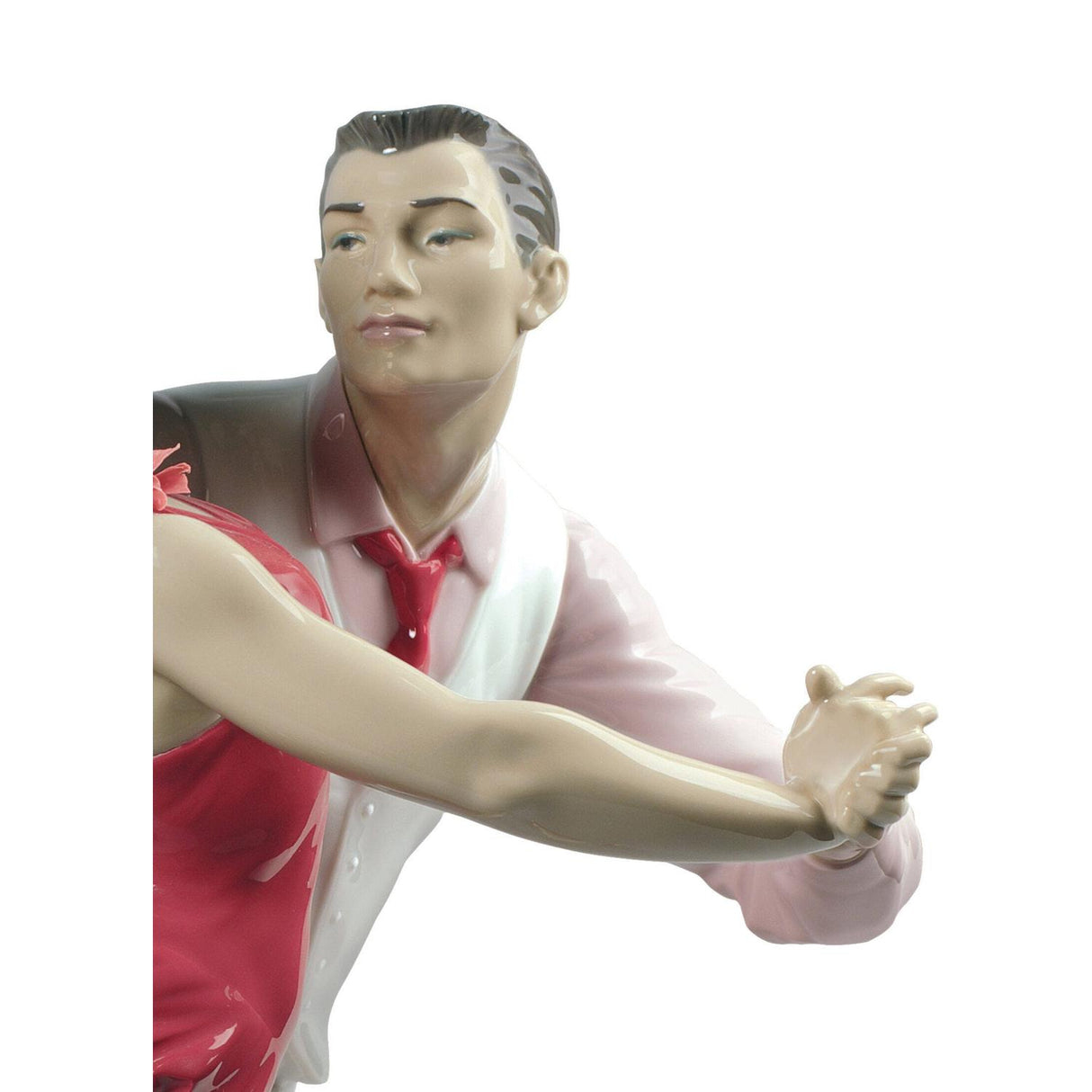 Lladró Figurina Coppia Salsa Edizione Limitata 35x21cm Porcellana
