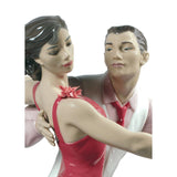 Lladró Figurina Coppia Salsa Edizione Limitata 35x21cm Porcellana