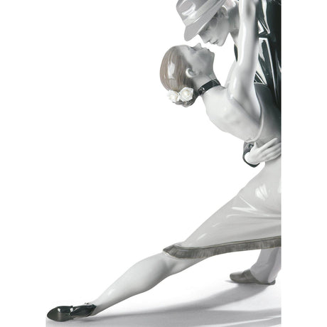 Lladró Figurina Coppia Tango Appassionato Edizione Limitata 37x37cm Porcellana