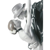 Lladró Figurina Coppia Tango Appassionato Edizione Limitata 37x37cm Porcellana
