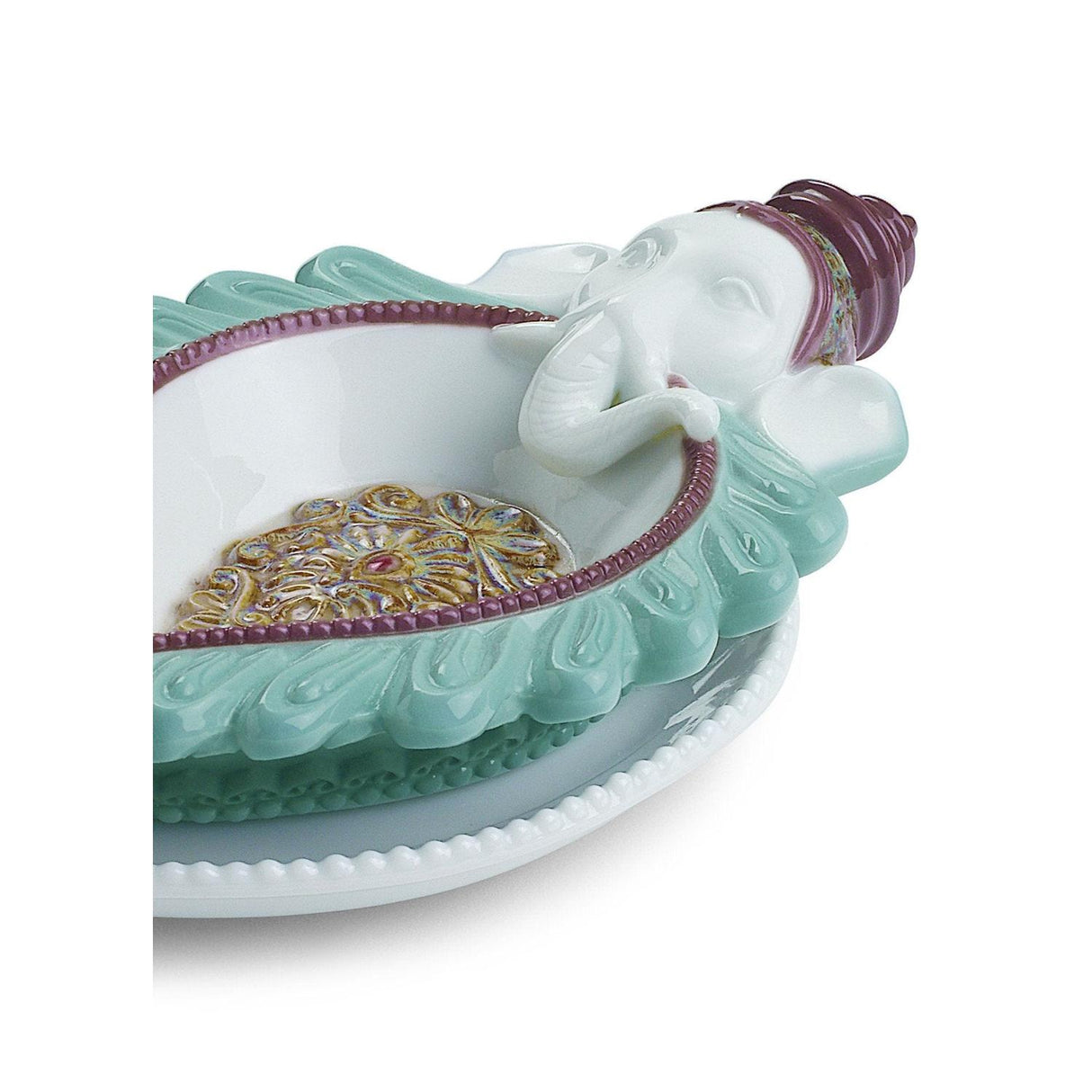 Lladró Figurina Diya Ganesha 4x15cm Porcellana