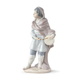 Lladró Figurina Natività Tamburino 22x11cm Porcellana