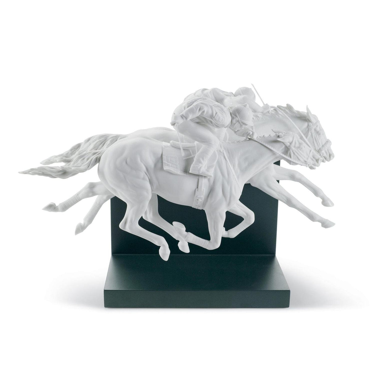 Lladró Figurina Corsa di Cavalli Edizione Limitata 28x44cm Porcellana