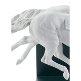 Lladró Figurina Corsa di Cavalli Edizione Limitata 28x44cm Porcellana
