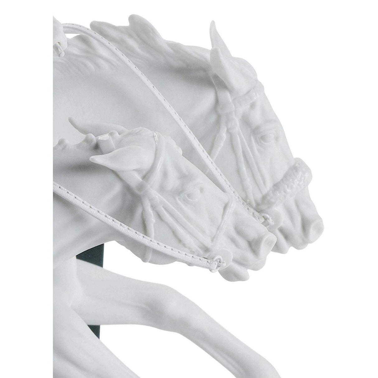Lladró Figurina Corsa di Cavalli Edizione Limitata 28x44cm Porcellana
