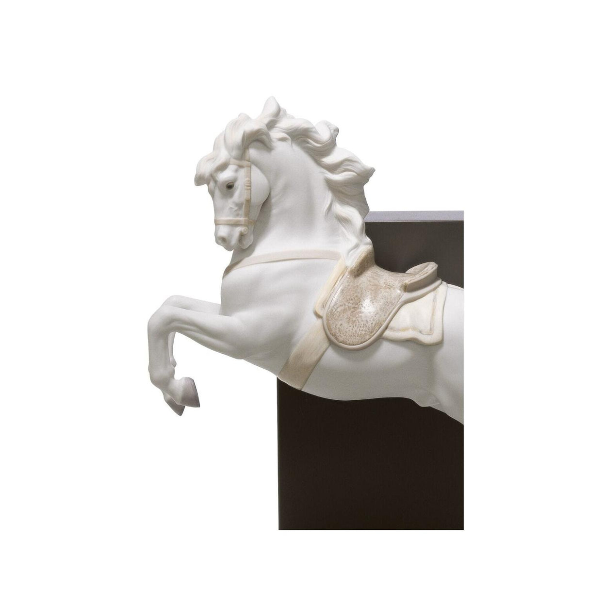 Lladró Figurina Cavallo in Pirouette 34x30cm Porcellana