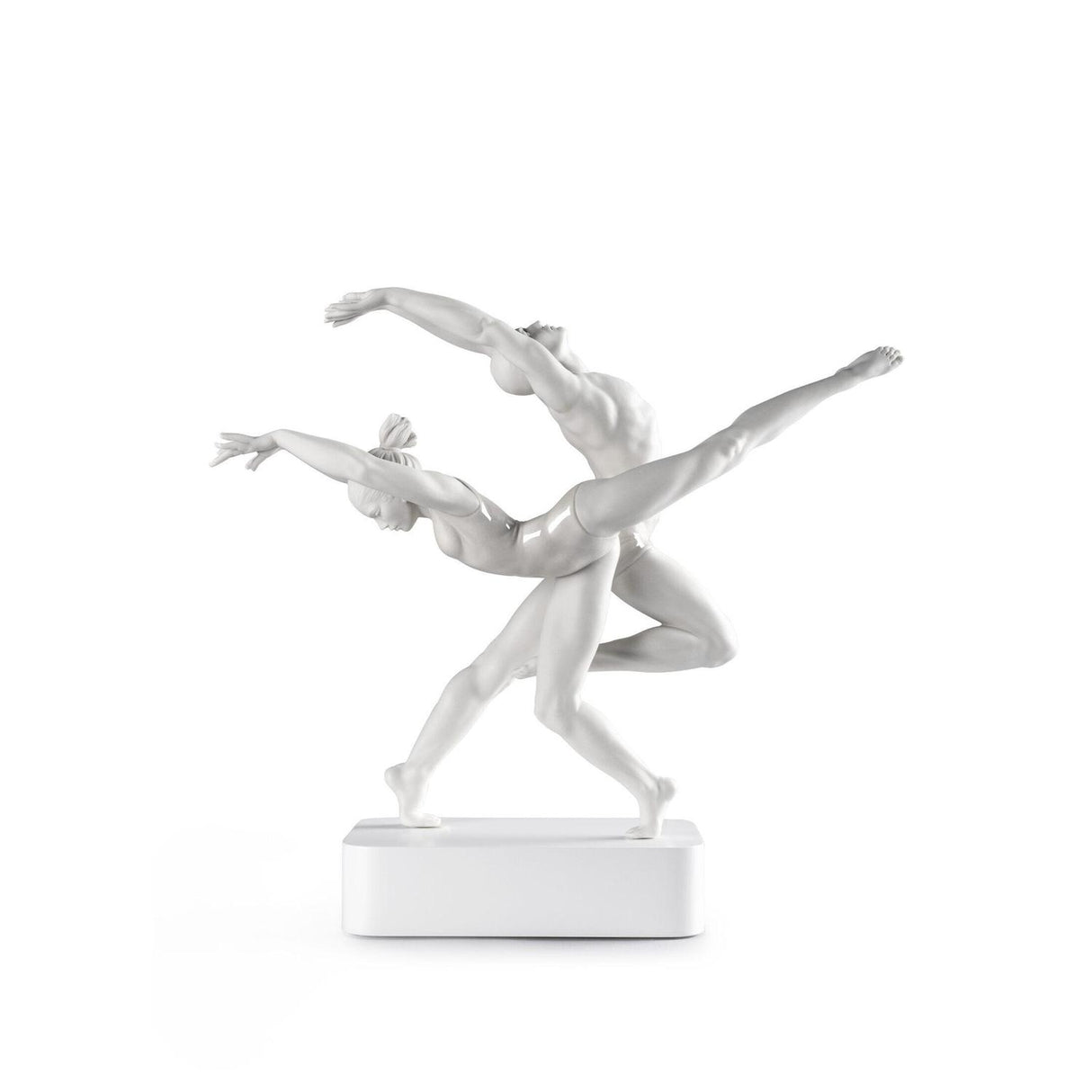 Lladró Figurina Ballerini L'Arte Del Movimento 45x49cm Porcellana