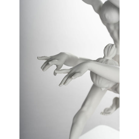 Lladró Figurina Ballerini L'Arte Del Movimento 45x49cm Porcellana