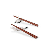 Lladró Set di Bacchette Ermellino e Gru 6x23cm Porcellana
