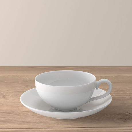 VILLEROY & BOCH Royal Set 2 Pezzi Tazza Tè con Piattino 230ml Porcellana
