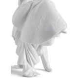 Lladró Scultura Amore II Fiori 27x17cm Porcellana