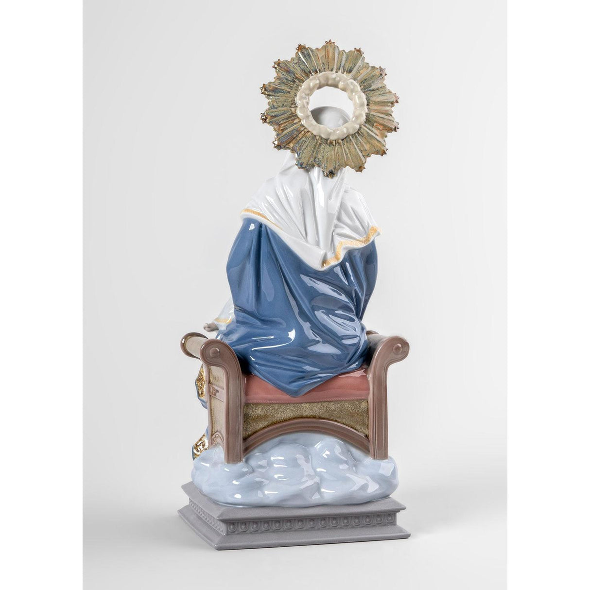 Lladró Figurina la Madonna Della Divina Provvidenza 42x18cm Porcellana