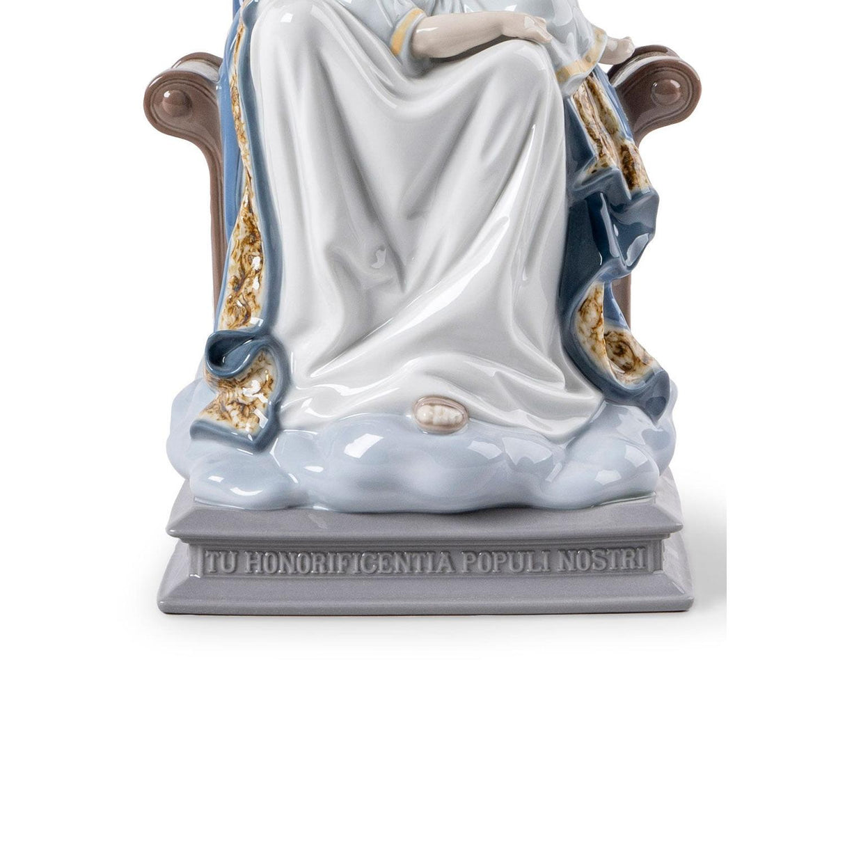 Lladró Figurina la Madonna Della Divina Provvidenza 42x18cm Porcellana