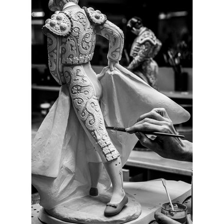Lladró Scultura Il Matador Verde Edizione Limitata 46x43cm Porcellana