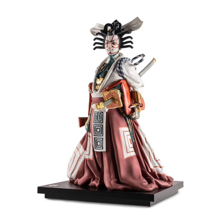 Lladró Scultura Japan Kabuki Serie Limitata 71x47cm Porcellana