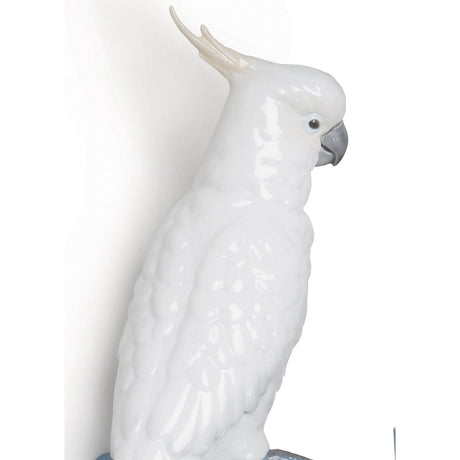 Lladró Gancio Appendiabiti Parrot Hang II 19x15cm Porcellana