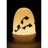 Lladró Lampada da Tavolo Koi Dome 15x11cm Porcellana