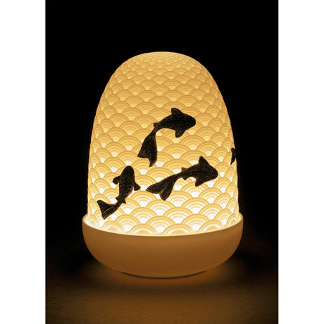 Lladró Lampada da Tavolo Koi Dome 15x11cm Porcellana