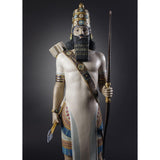 Lladró Scultura Arciere Assiro Serie Limitata 96x31cm Porcellana