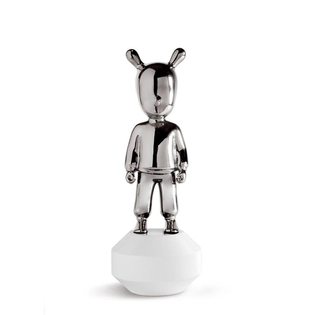 Lladró Figurina The Silver Guest Modello Piccolo 30x11cm Porcellana