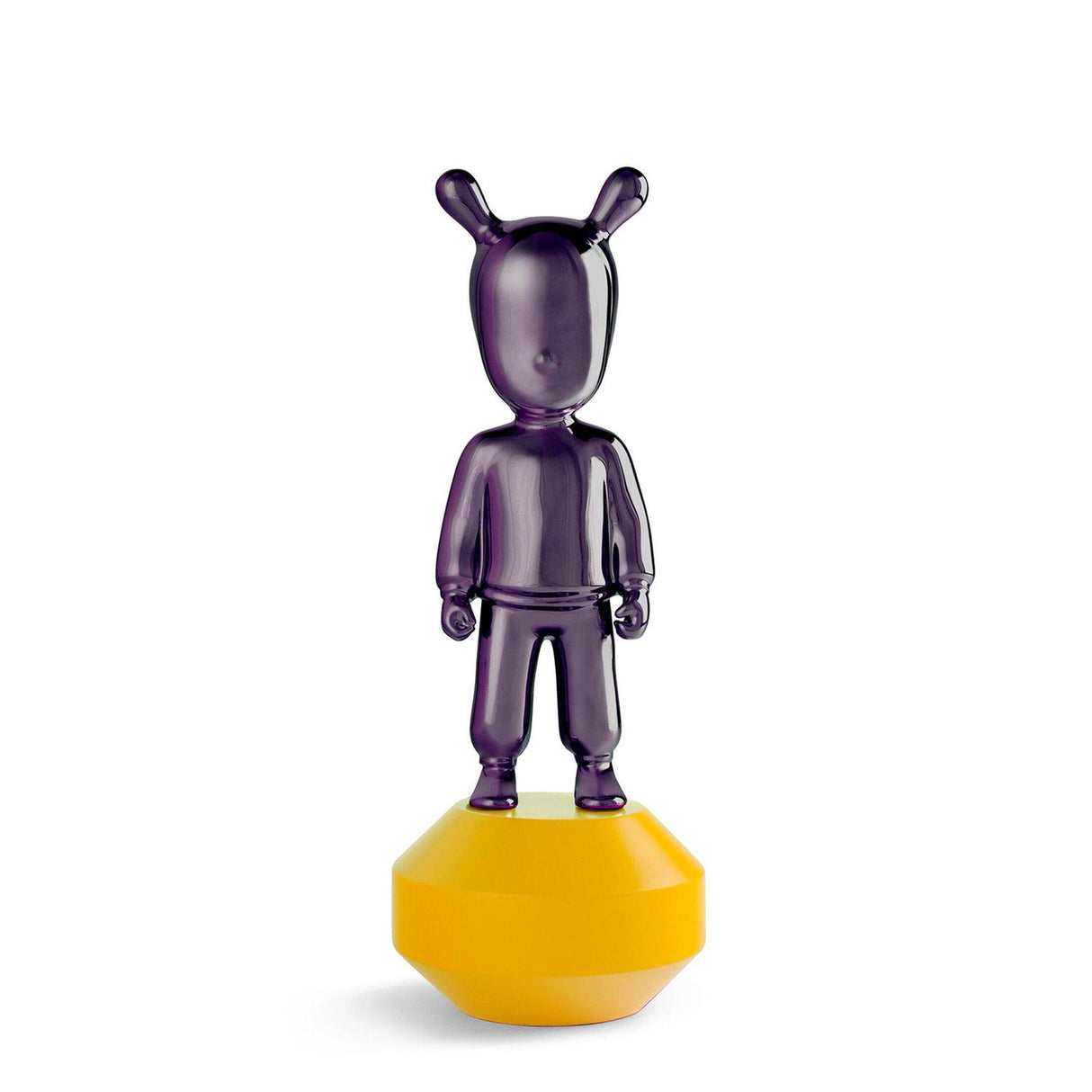 Lladró Figurina The Guest Little Viola Su Giallo 30x11cm Porcellana