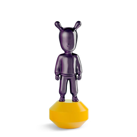 Lladró Figurina The Guest Little Viola Su Giallo 30x11cm Porcellana
