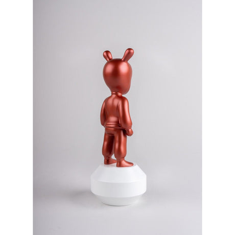 Lladró Figurina The Metallic Red Guest Piccolo 30x11cm Porcellana