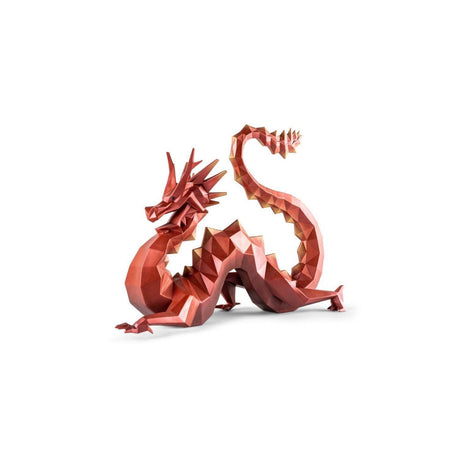 Lladró Scultura Drago Serie Limitata 36x49cm Porcellana