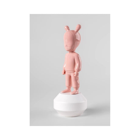 Lladró Scultura The Pink Guest Modello Piccolo 30x11cm Porcellana