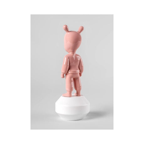 Lladró Scultura The Pink Guest Modello Piccolo 30x11cm Porcellana
