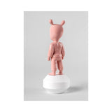 LLADRO' Scultura The Pink Guest Modello Piccolo 30x11cm Porcellana