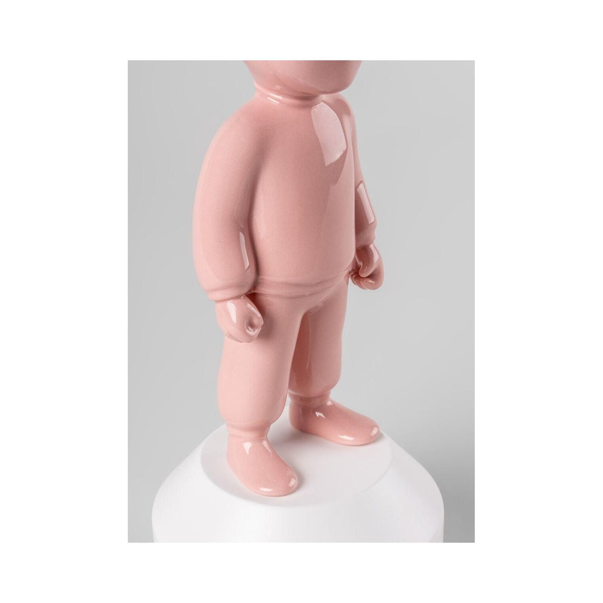 Lladró Scultura The Pink Guest Modello Piccolo 30x11cm Porcellana