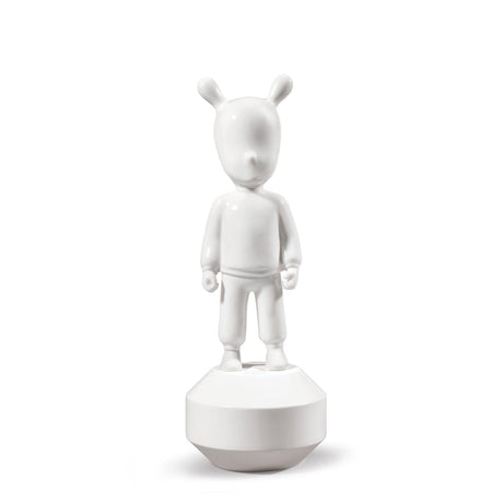 Lladró Figurina The White Guest Modello Piccolo 30x11cm Porcellana