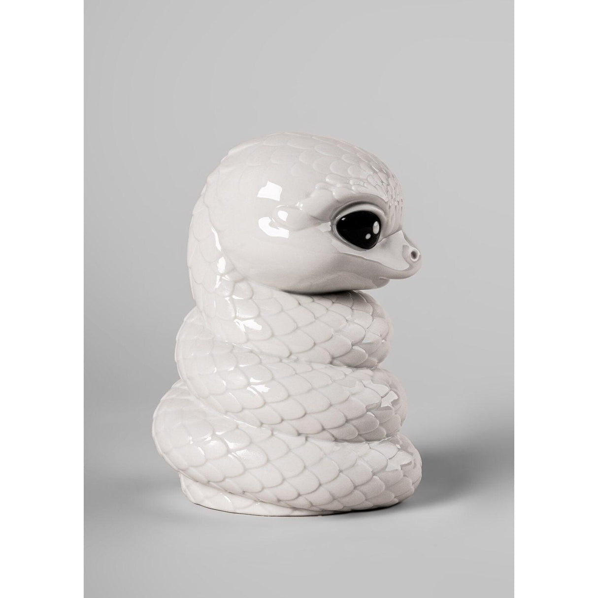 LLADRO' Figurina Baby Snake 16x12cm Porcellana