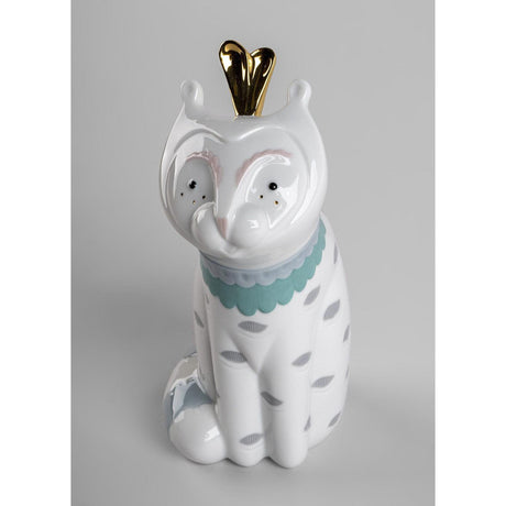 Lladró Amici Sorprendenti Gatto 19x9cm Porcellana