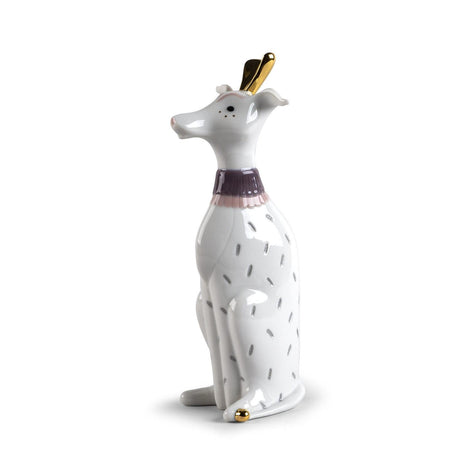 Lladró Figurina Amici Sorprendenti Cane 23x7cm Porcellana