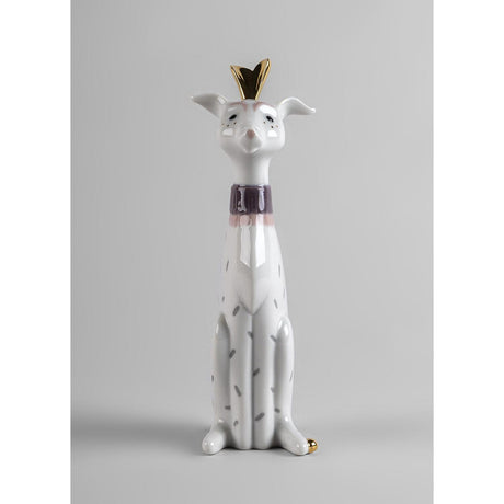 Lladró Figurina Amici Sorprendenti Cane 23x7cm Porcellana