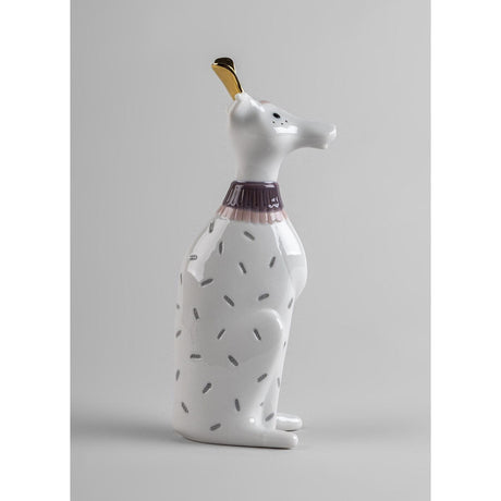 Lladró Figurina Amici Sorprendenti Cane 23x7cm Porcellana