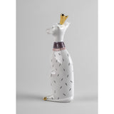 LLADRO' Figurina Amici Sorprendenti Cane 23x7cm Porcellana