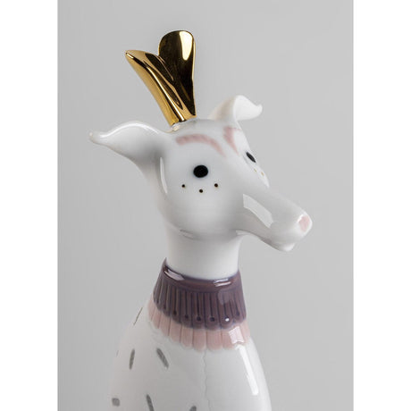 Lladró Figurina Amici Sorprendenti Cane 23x7cm Porcellana