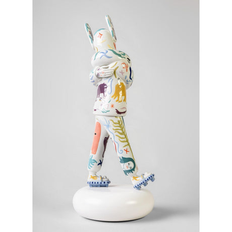 Lladró Scultura Embraced Serie Limitata 57x25cm Porcellana