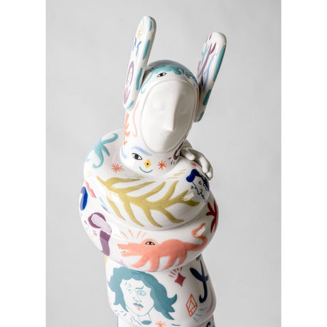 Lladró Scultura Embraced Serie Limitata 57x25cm Porcellana