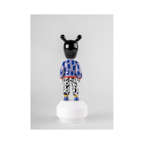Lladró Scultura The Guest By Camille Walala Little Serie Numerate 30x11cm Porcellana