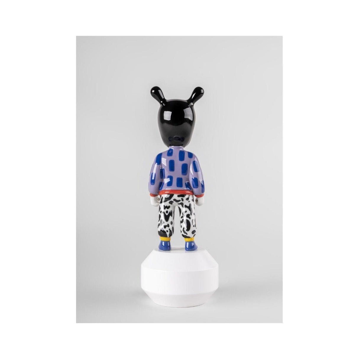 LLADRO' Scultura The Guest By Camille Walala Little Serie Numerate 30x11cm Porcellana
