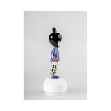 Lladró Scultura The Guest By Camille Walala Little Serie Numerate 30x11cm Porcellana